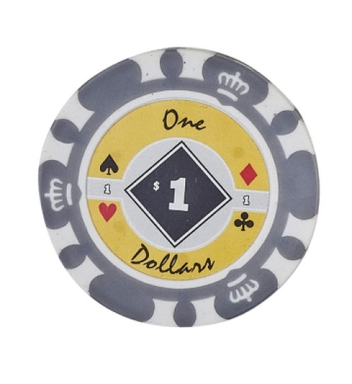 Фишки для покера Crown 1 (25 шт.)